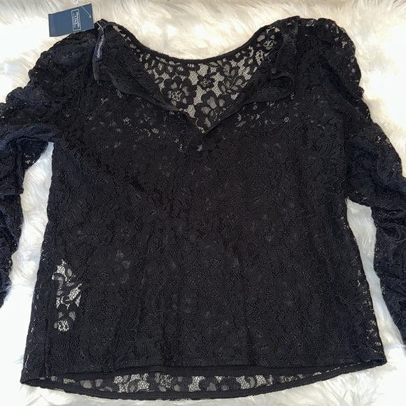 Abercrombie & Fitch Lace Blouse - Picture 6 of 12